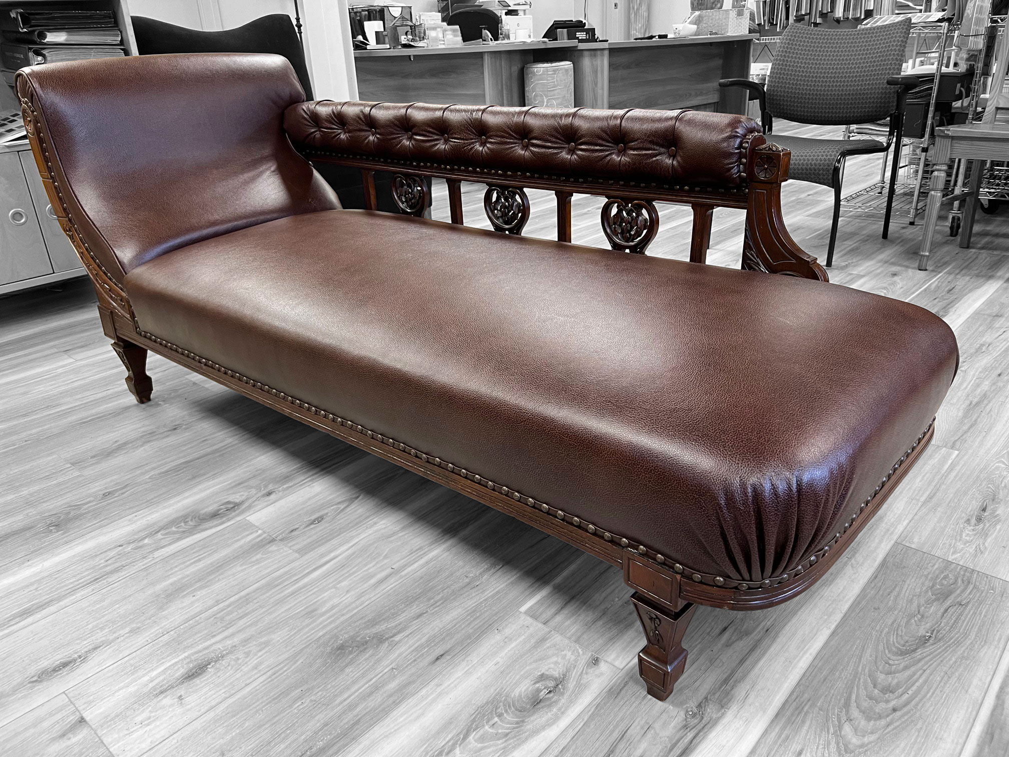 antique french chaise