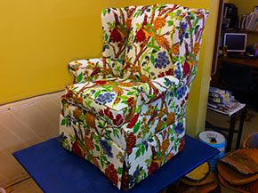 finished chair